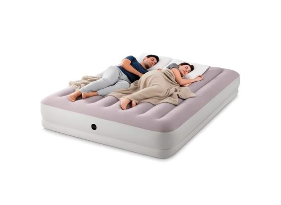 Intex Prestige Mid-Rise | 2-persoons luchtbed met USB pomp