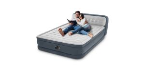 Intex Ultra Plush luchtbed met hoofdboord