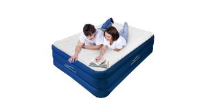 AeroRest Cloud Top luchtbed 2-persoons | 210 cm lengte | Afritsbare beschermhoes