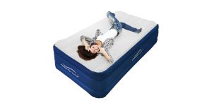 AeroRest Cloud Top luchtbed 1-persoons | 210 cm lengte | Afritsbare beschermhoes